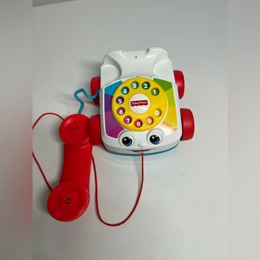 Fisher Price Chatter Telephone Phone Pull Toy 2015 Rotary Dial